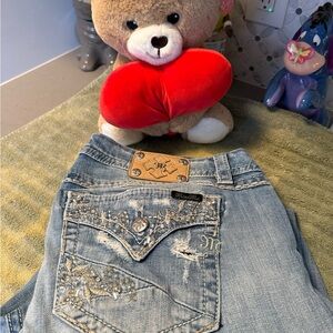 Miss Me Embellished Light Denim Jeans